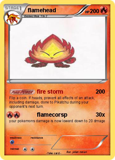 Pokemon flamehead