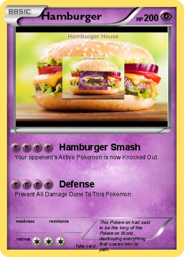 Pokemon Hamburger