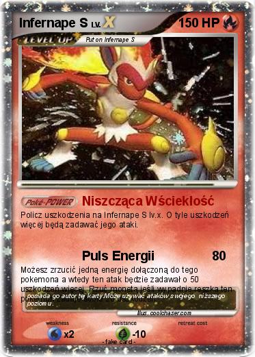 Pokemon Infernape S