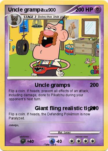 Pokemon Uncle grampa