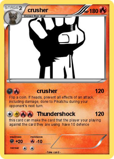 Pokemon crusher