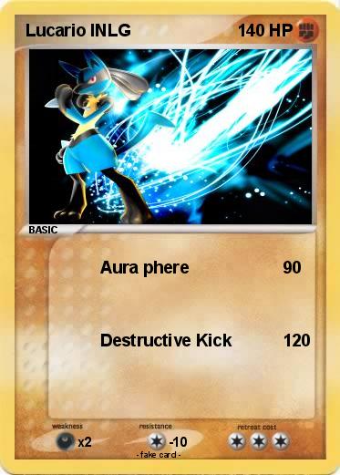Pokemon Lucario INLG