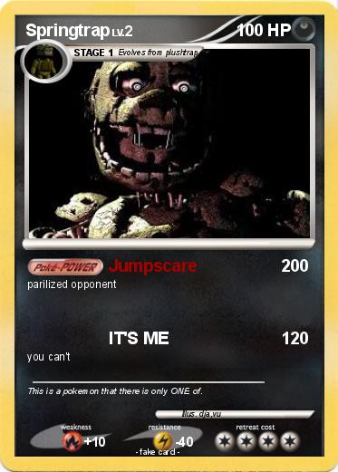 Pokemon Springtrap