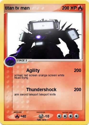 Pokemon titan tv man