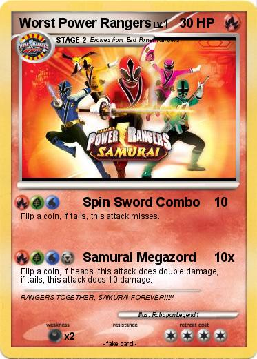 Pokemon Worst Power Rangers