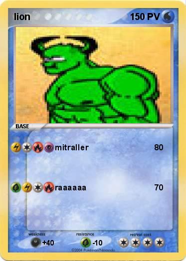 Pokemon lion