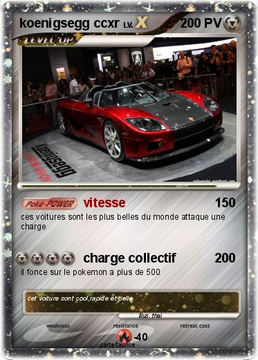 Pokemon koenigsegg ccxr