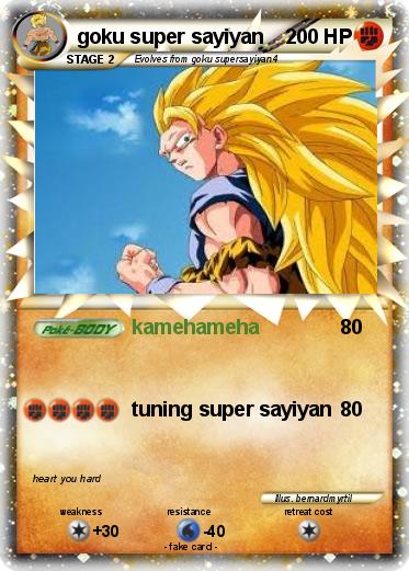 Pokemon goku super sayiyan