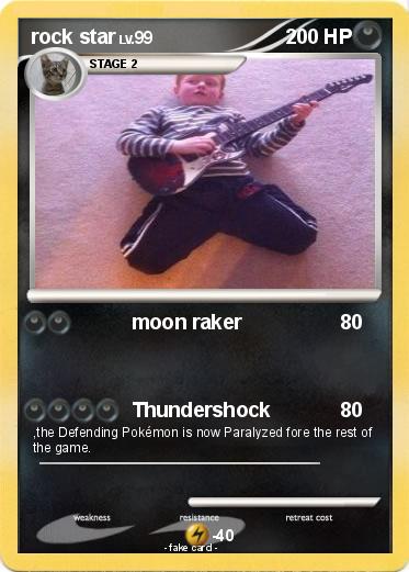 Pokemon rock star
