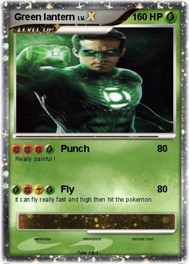 Pokemon Green lantern