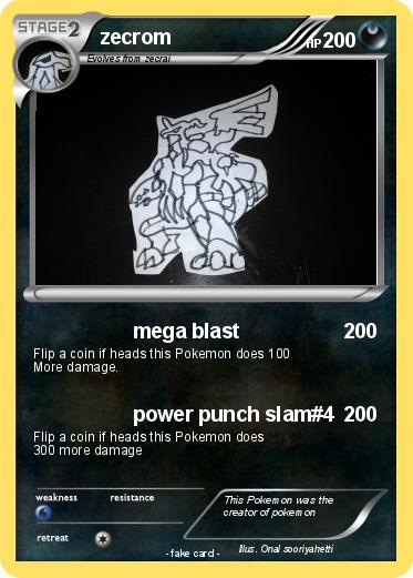 Pokemon zecrom