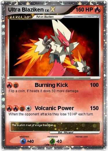 Pokemon Ultra Blaziken