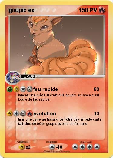 Pokemon goupix ex
