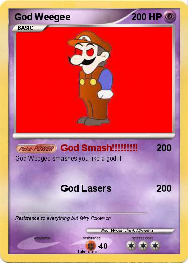 Pokemon God Weegee