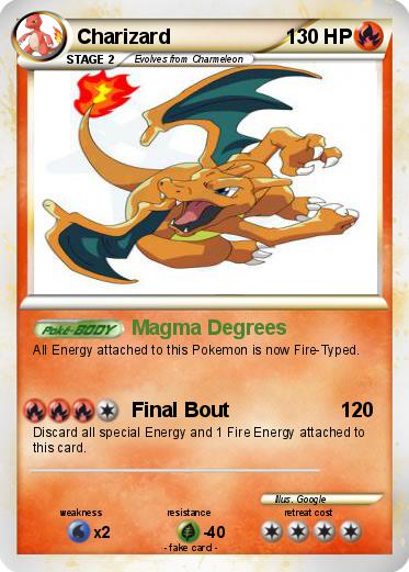 Pokemon Charizard