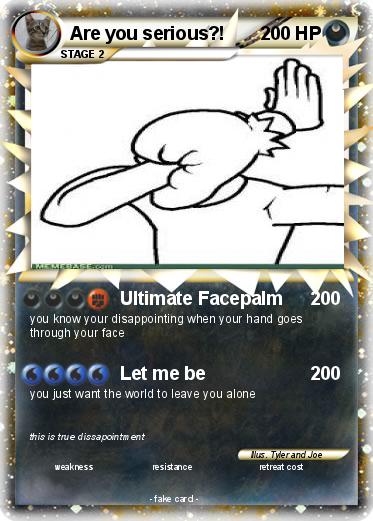 Pokemon Are you serious?!