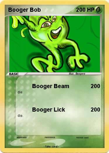 Pokemon Booger Bob