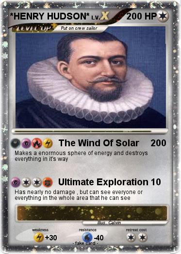 Pokemon *HENRY HUDSON*