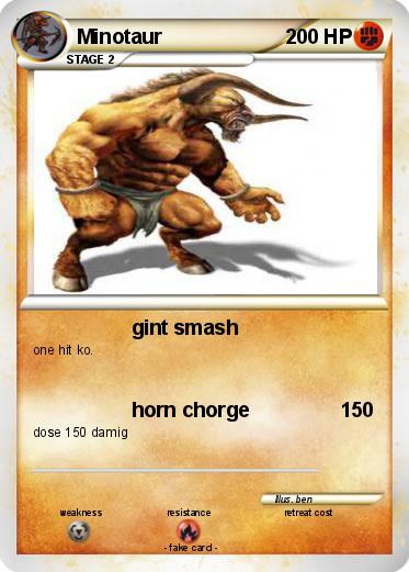 Pokemon Minotaur