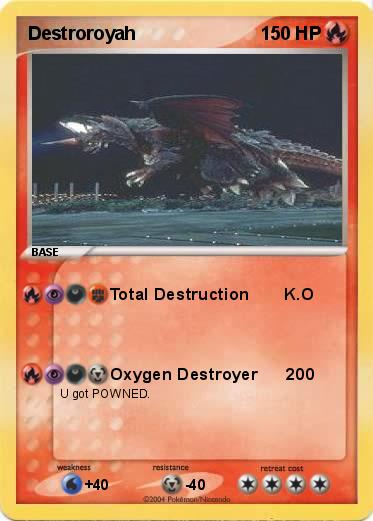 Pokemon Destroroyah