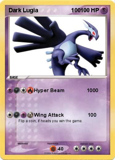 Pokemon Dark Lugia                     100