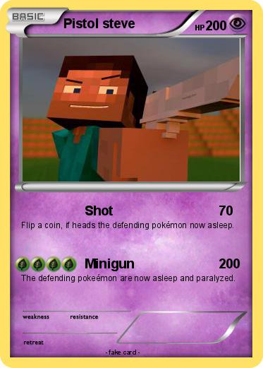 Pokemon Pistol steve