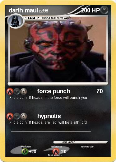 Pokemon darth maul