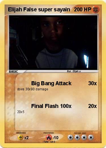 Pokemon Elijah False super sayain