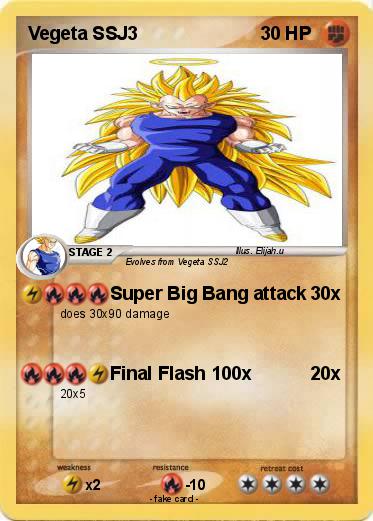Pokemon Vegeta SSJ3