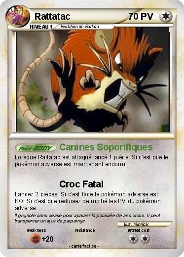 Pokemon Rattatac