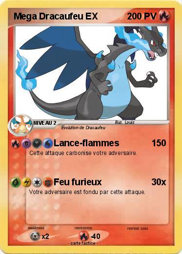 Pokemon Mega Dracaufeu EX