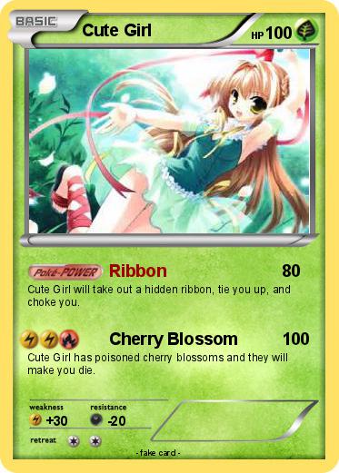 Pokemon Cute Girl