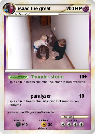 Pokemon isaac the great