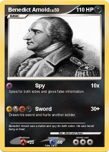 Pokemon Benedict Arnold