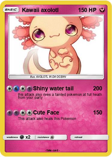 Pokemon Kawaii axolotl