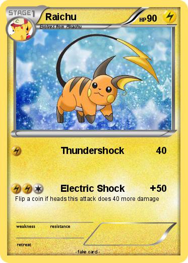 Pokemon Raichu