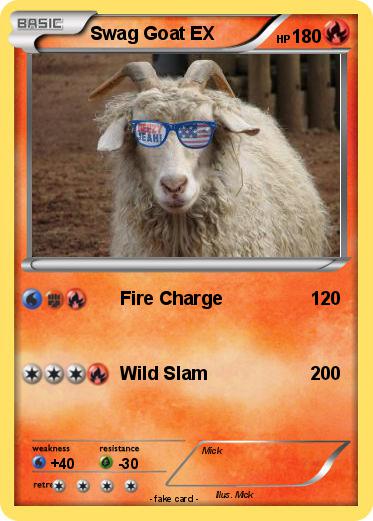 Pokemon Swag Goat EX