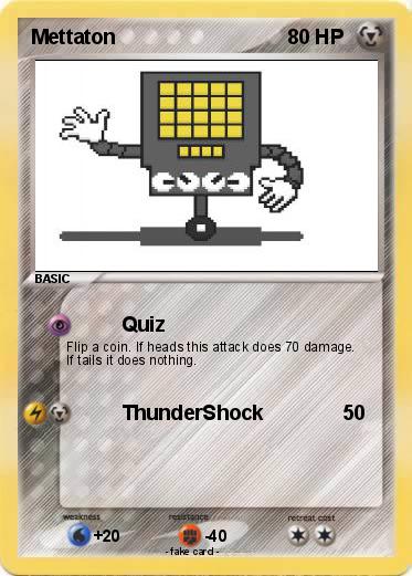 Pokemon Mettaton
