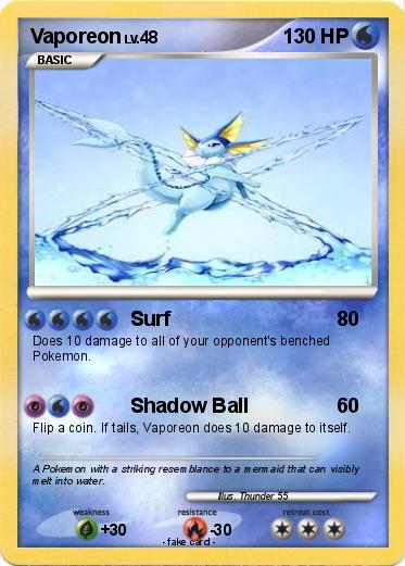 Pokemon Vaporeon