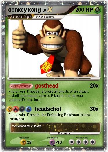 Pokemon donkey kong