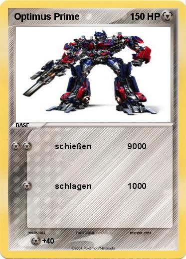 Pokemon Optimus Prime