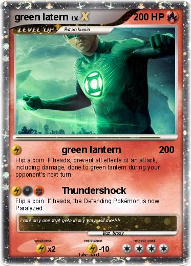 Pokemon green latern