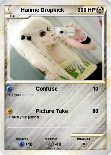 Pokemon Hannie Dropkick