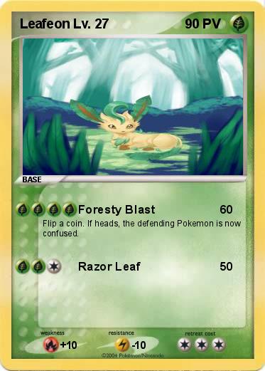Pokemon Leafeon Lv. 27