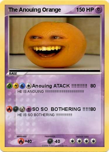 Pokemon The Anouing Orange