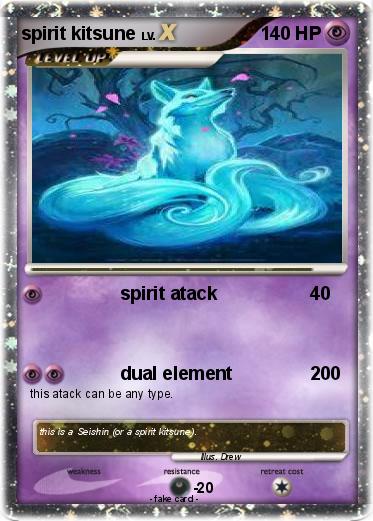 Pokemon spirit kitsune