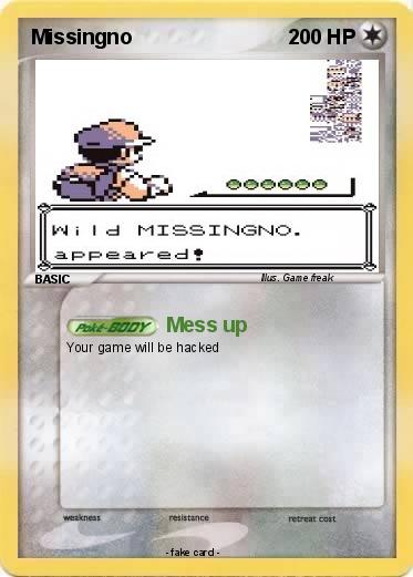 Pokemon Missingno