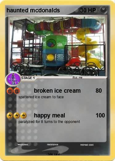 Pokemon haunted mcdonalds