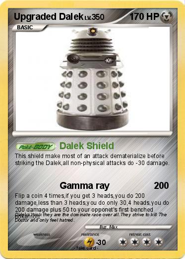 Pokemon Upgraded Dalek