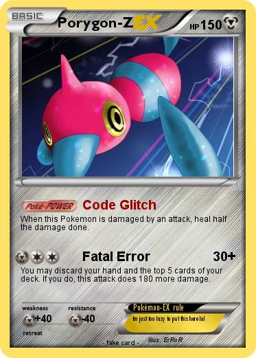 Pokemon Porygon-Z